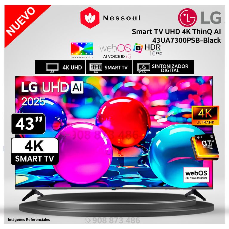 Smart TV LG 43" UA7300