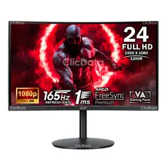 ACER - Monitor Ei242Qr S Fhd 165Hz 1Ms Curvo Amd Freesync