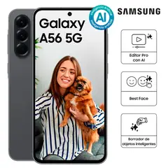 SAMSUNG - GALAXY A56 8RAM 256GB NEGRO