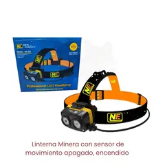 OEM - Linterna Frontal Recargable 720 Lumens