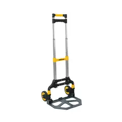 PRETUL - Carretilla Coche Diablo de Carga Plegable de Aluminio con Base de Acero Capacidad 100 Kg DIA-100P