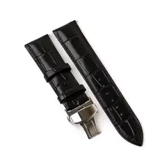 GENERICO - Correa Cuero Mariposa para Redmi Watch 5 Active - Lite - Negro