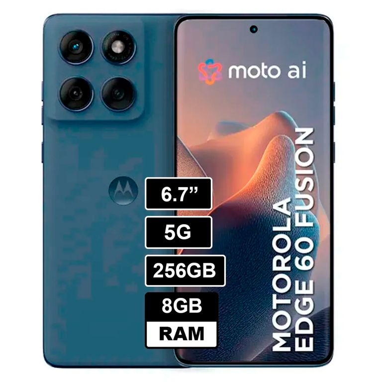 Moto Edge 60 Fusion 8GB 256GB AZUL.