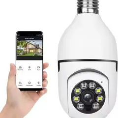 GENERICO - CAMARA WIFI SMART MODELO FOCO Y AUDIO BIDIRECCIONAL COLOR BLANCO MOD: IC8177