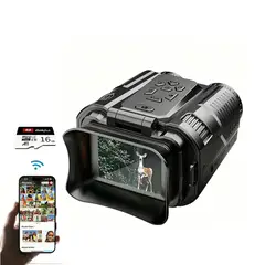 PUREPOWER - 2.7k telescopio de visión nocturna nv7000 video fotográfico digital Con WIFI,Free 16GB Lenove card.