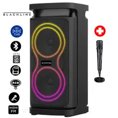 BLACKLINE - Torre de Sonido Party Boom 2X4