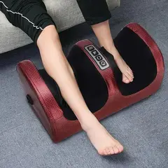 VARIOS - MASAJEADOR ELECTRICO PARA PIES Y PIERNAS CON TERMOTERAPIA COLOR ROJO