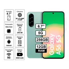 SAMSUNG - GALAXY A56 5G 12RAM 256GB VERDE