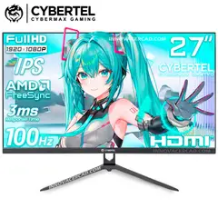 CYBERTEL - Monitor Gaming 27" MO27FF, Full HD 1920 x 1080, IPS, 100HZ, 3MS, FreeSync
