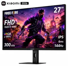 XIAOMI - Monitor A27I 2026 Full HD 1920 x 1080 IPS 144HZ 6ms 300nits