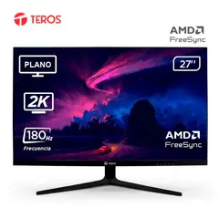 Teros - Monitor gamer 27 pulgadas 2K QHD 180Hz IPS 1ms TE-2769G