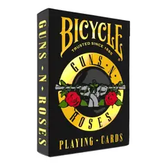 GENERICO - Cartas Bicycle Guns N’ Roses Appetite For Destruction Edición Coleccionable Premium Poker Naipes