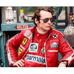 GENERICO - Polo Niki Lauda Formula 1 Ferra - Camiseta F1 Campeon Grand Prix Rojo