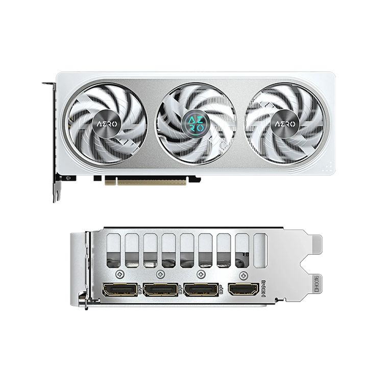 Tarjeta de video GeForce RTX 5060 AERO OC 8G, 8 GB GDDR7, PCIe Gen 5.0
