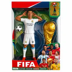 GENERICO - Figura de colección de la Copa Mundial de Fútbol KYLIAN MBAPPÉ EDICION LIMITADA