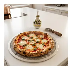 GENERICO - BANDEJA REJILLA PARA PIZZA DE 25 CM DE DIAMETRO