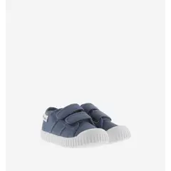 VICTORIA - ZAPATILLA LONA FLEXIBLE AZUL