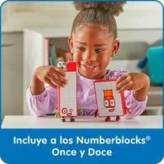 GENERICO - Figuras de 11 y 12 Numberblocks Friends + Pelota de Futbol