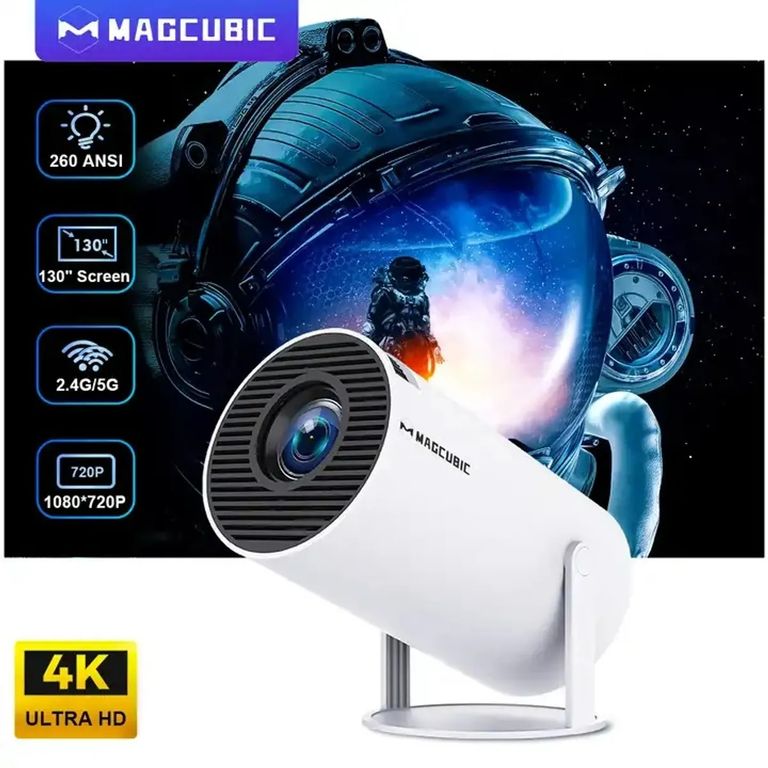 Proyector HY300PRO Smart 4K Android11 MagisTV