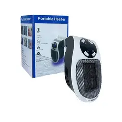 GENERICO - Mini Calentador De Manos Multifunción 500W Blanco Calefactor