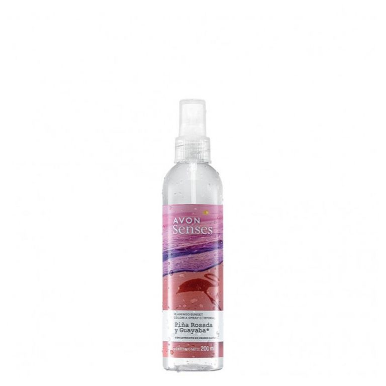 Senses Spray Corporal Piña Rosada Y Guayaba 200 Ml