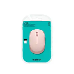 LOGITECH - Mouse M170 Wireless Rose