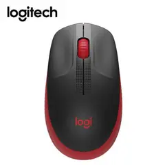 LOGITECH - MOUSE M190 WIRELESS FULL-SIZE RED