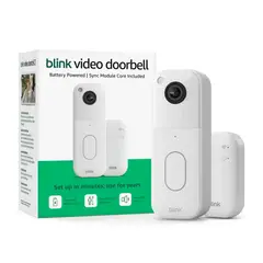 BLINK - Video Doorbell con Sync Module Blanco