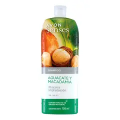 AVON - Senses Shampoo Palta Y Macadamia 750 Ml