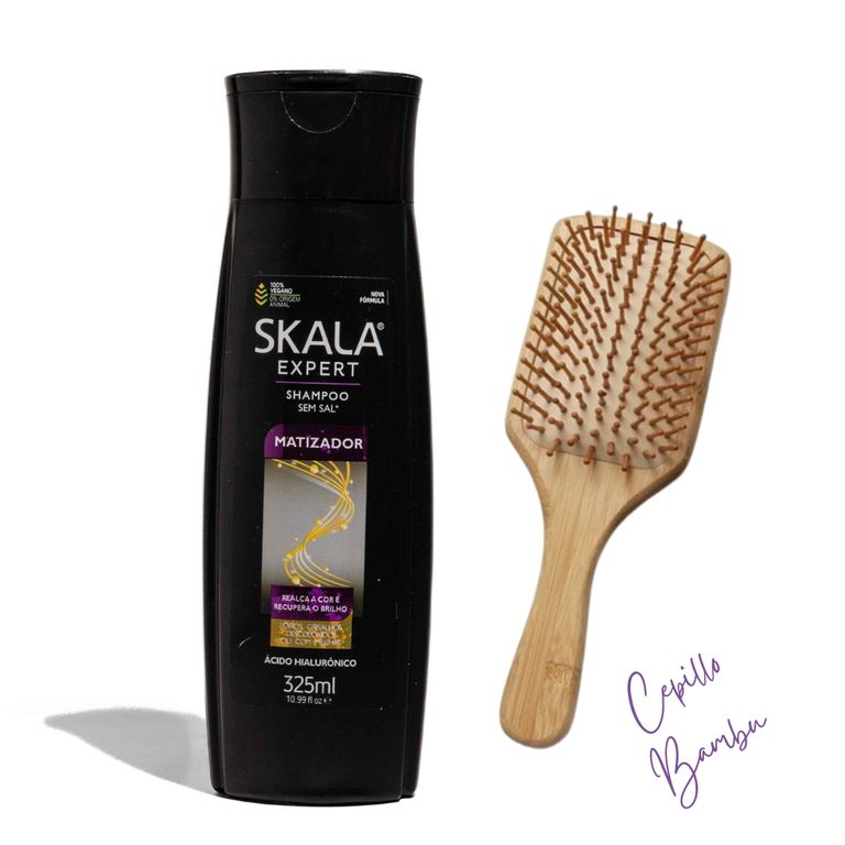 SHAMPOO MATIZADOR PARA UN CABELLO SIN TONOS AMARILLENTOS