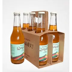 QAMBU - SIXPACK - KOMBUCHA COCA ANCESTRAL BT 350ML