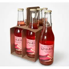 QAMBU - SIXPACK - KOMBUCHA FRUTOS ROJOS DEL CAMPO BT 350ML