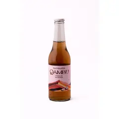 QAMBU - CAJAx15- KOMBUCHA FRESA DE LOS ANDES BT 350ML