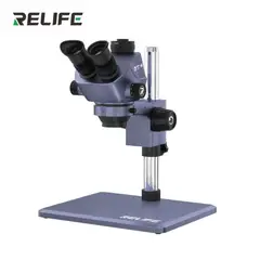 SUNSHINE - MICROSCOPIO TRINOCULAR RL-M7T PRO-B11 7X-50X GRIS