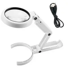 GENERICO - LUPA CON LUZ LED 2 EN 1
