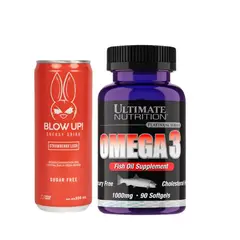 Ultimate Nutrition - Omega 3 90 Cápsulas - + REGALOS