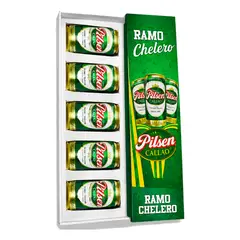 PILSEN - Ramo Chelero Six Pack Lata 355 mL - Dia del Padre