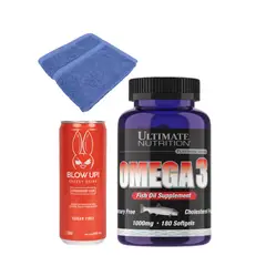 Ultimate Nutrition - Omega 3 180 Capsulas - + REGALOS