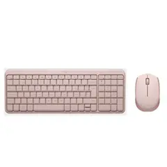 LOGITECH - Combo Inalambrico Teclado K250 y Mouse M170 Rosado