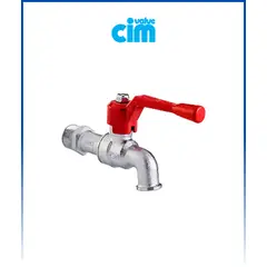 CIMBERIO - VALVULA ESFERICA CAÑO JARDIN 150 LBS 1/2" CIM34 (11001075) CIM VALVE
