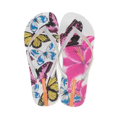 Ipanema - Sandalia Flip flop IPJ83 Blanco Mariposas