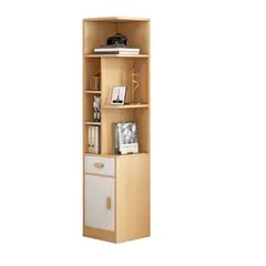 DIBA MUEBLES - Estante Librero Exclusivo Esquinero Haya Gema