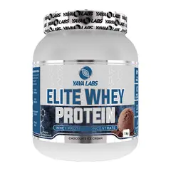 GENERICO - Yava Labs Elite Whey Protein 1kg Proteína Whey Concentrada Ganancia y Recuperación Muscular