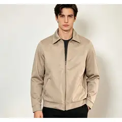 DM DEXMEN - Casaca Dexmen Paño Beige
