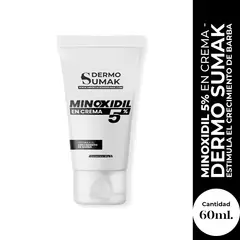 GENERICO - MINOXIDIL 5% EN CREMA PARA BARBA 60GR - DERMO SUMAK