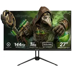 Teros - MONITOR GAMING TE2714S, 27 IPS, FHD, 144Hz, 1ms, Parlantes