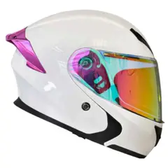 XTREME - CASCO MOTO ARTICULADO XT517 BLANCO BR V.REVO