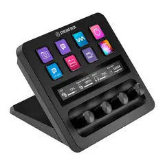 ELGATO - Stream Deck + Controlador Streaming Audio Mixer LCD USB
