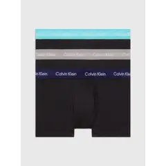 CALVIN KLEIN - 3 PACK COTTON STRETCH (EU) - LOW RISE TRUNK