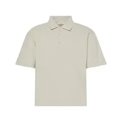 CALVIN KLEIN - POLO SS VARIEGATED RIB RELAXED POLO CK